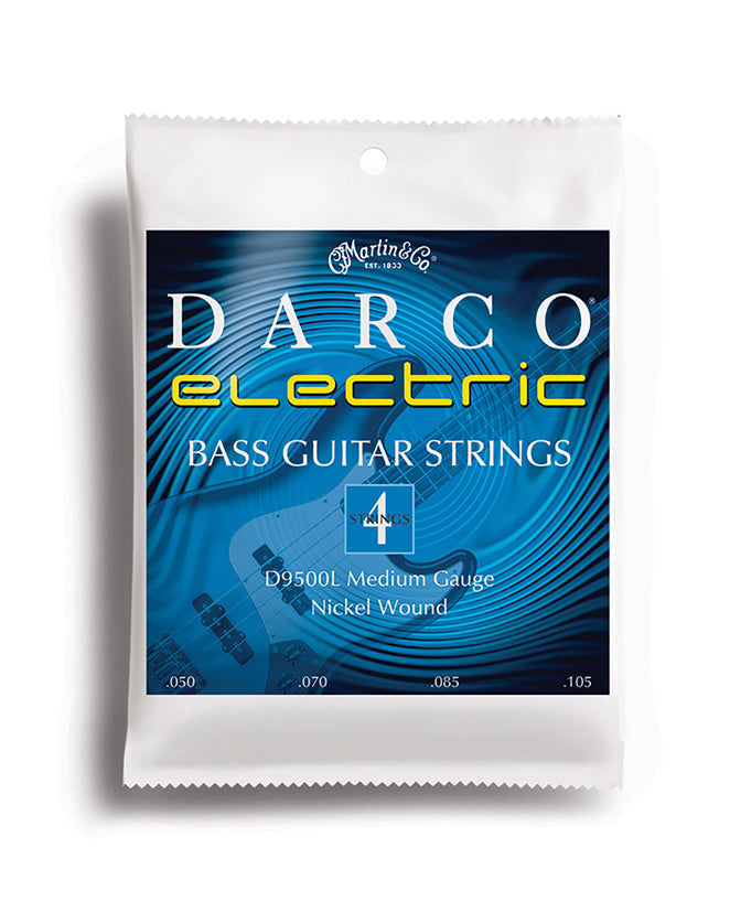 Martin D9500 Darco Electric Medium Bass Strings. 45-105