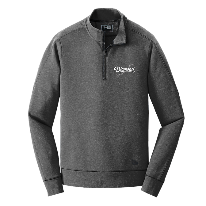 Diamond® Dugout - Apparel - Half-Zip Pullover, Grey - Pack Of 1
