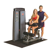 Dual Ab/Back, Freestanding, W 210Lb Stack