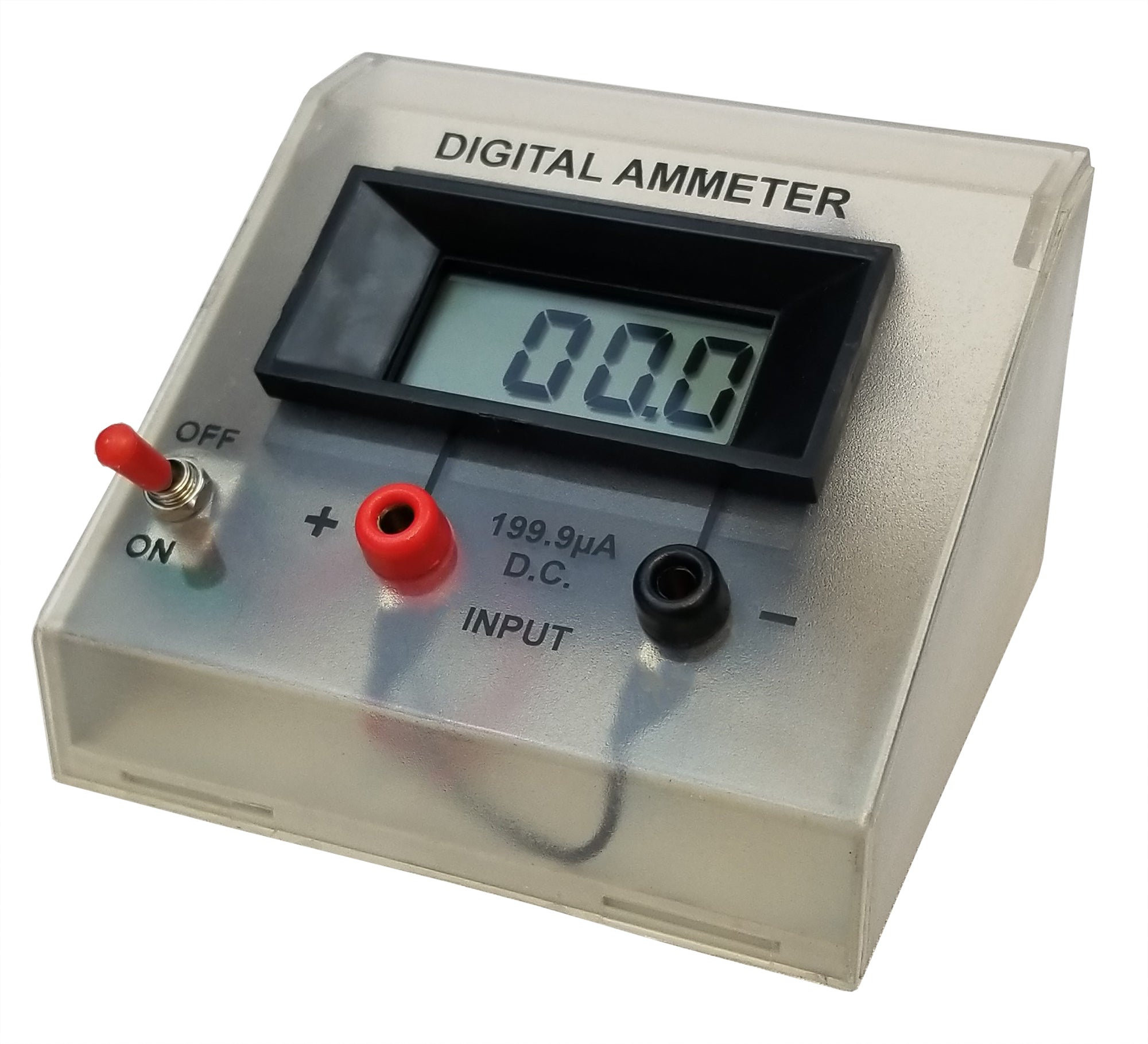 Meter, Digital Ammeter 199.9uA.