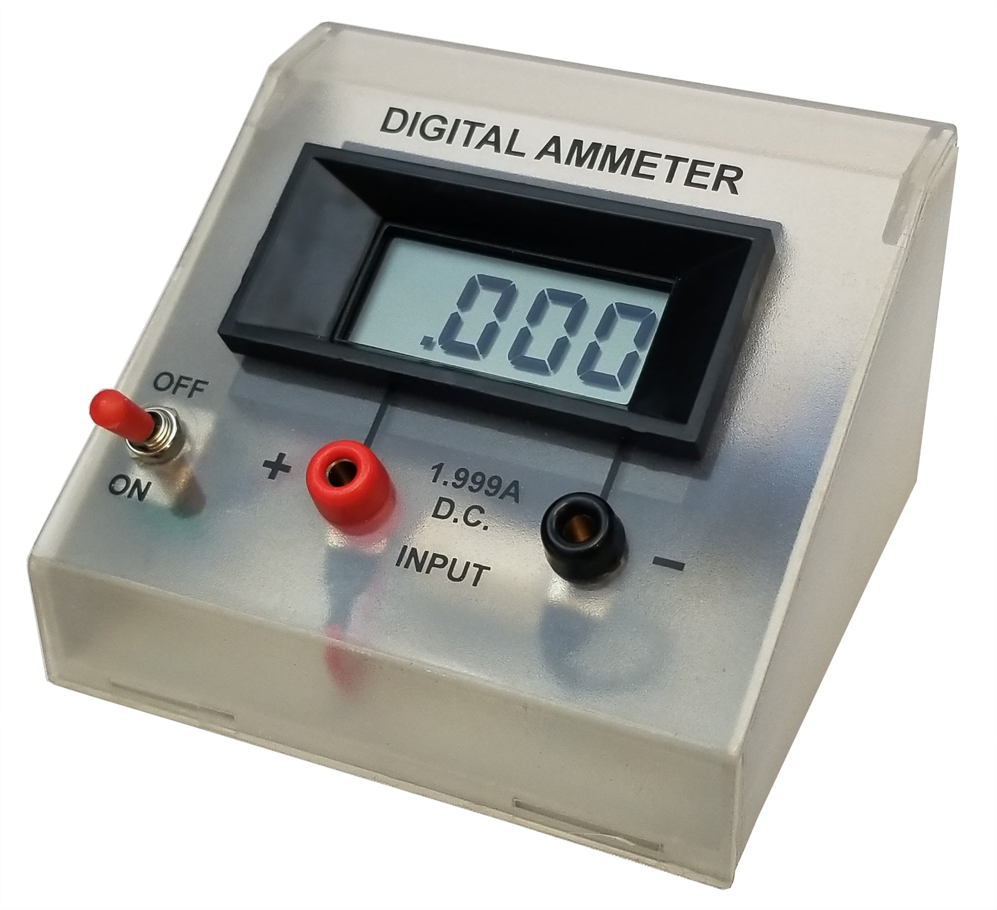 Meter, Digital Ammeter 1.999A