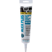 Dap Alex Plus 5.5 Oz. All Purpose White Siliconized Acrylic Latex Caulk