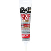 DAP KWIK SEAL ULTRA 5.5 Oz. White Siliconized Kitchen & Bath Sealant