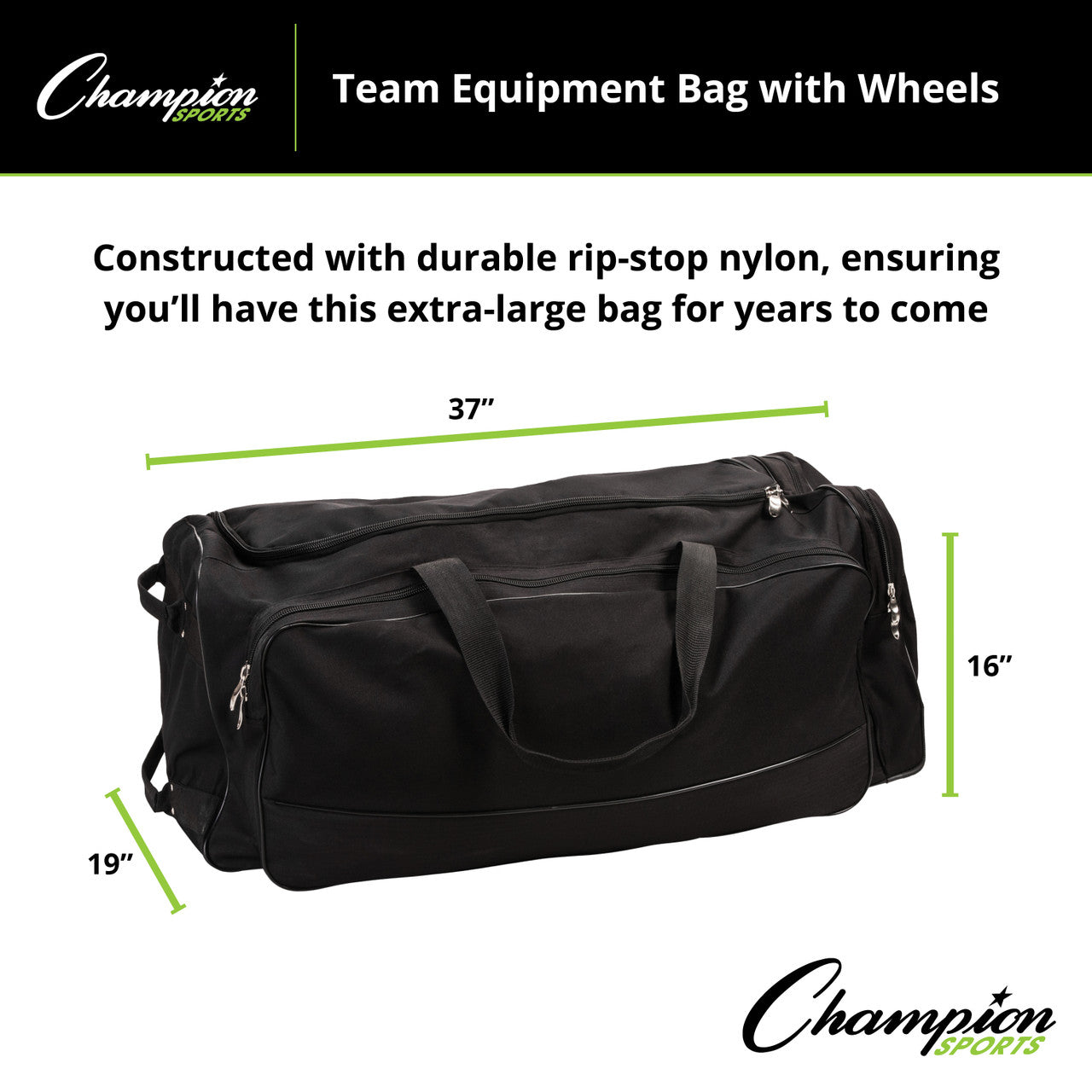 Wheeled Team Equipment Bag