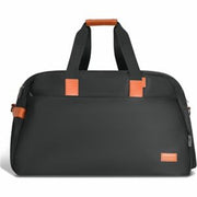 Champs Vintage Carrying Case (Duffel) for 11&amp;quot; to 15.6&amp;quot; Notebook, Tablet, Glasses, Travel, Shoes - Black