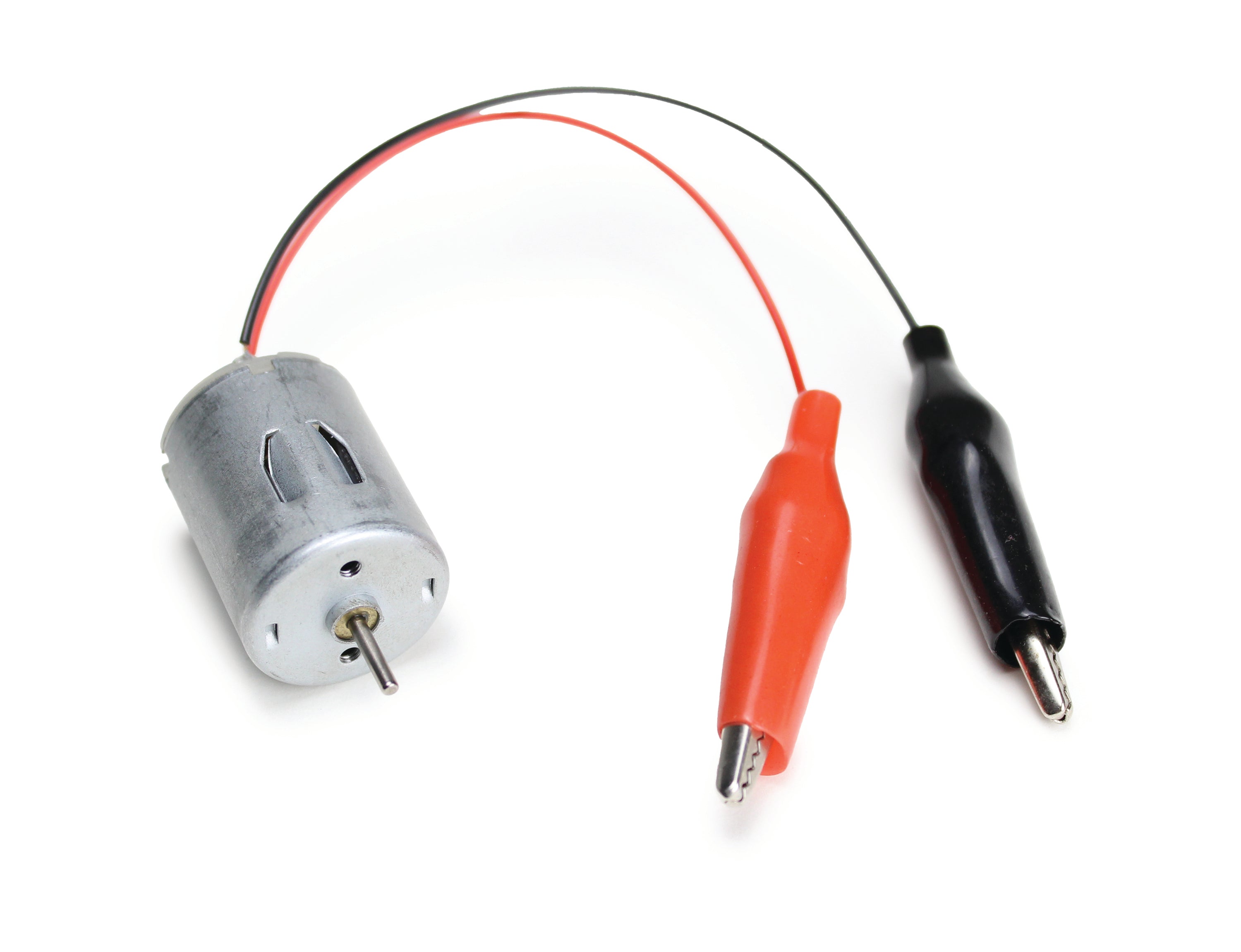 United Scientific® Miniature DC Motor, With Alligator Leads