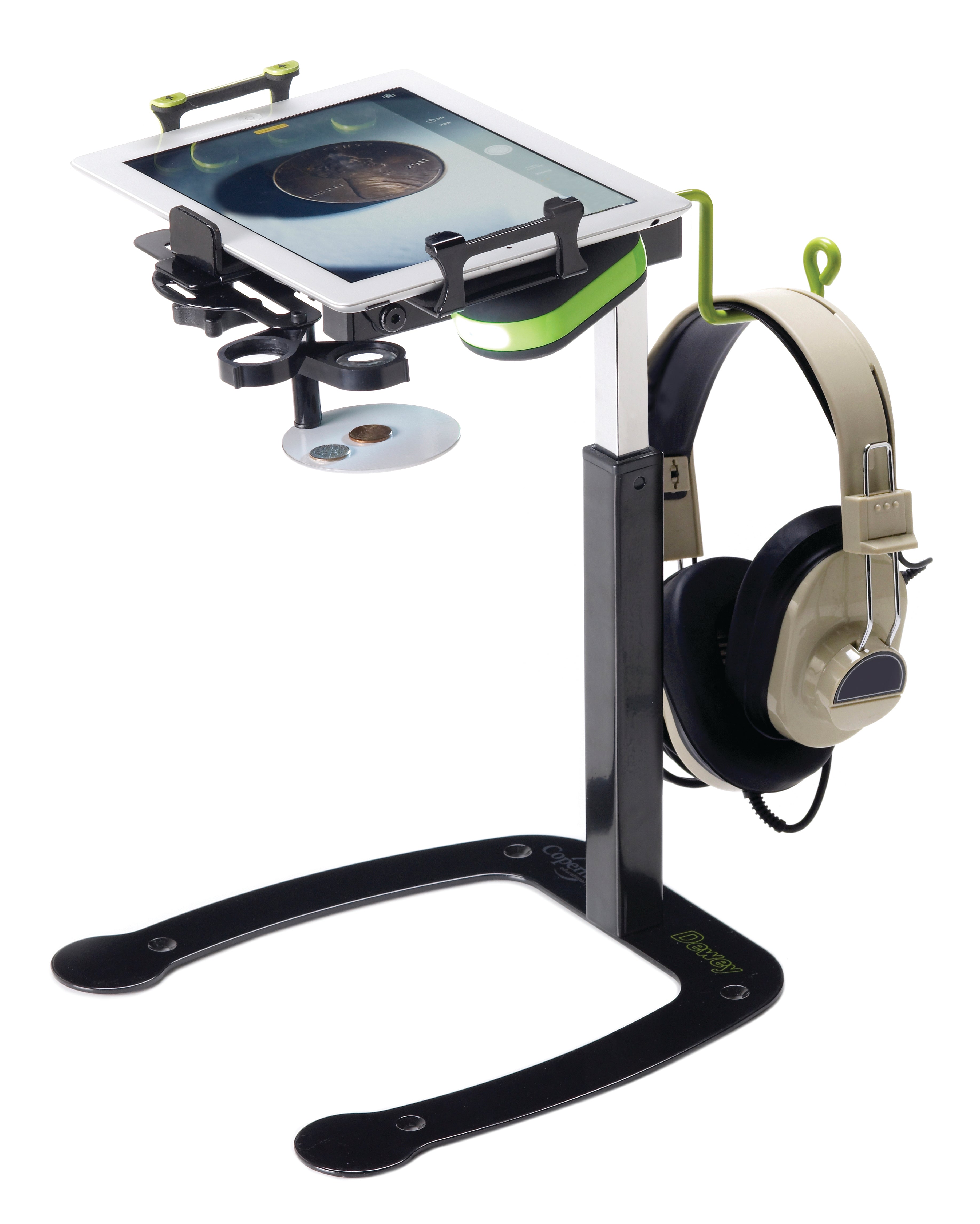 Dewey the Document Camera Stand with Microscope and Light