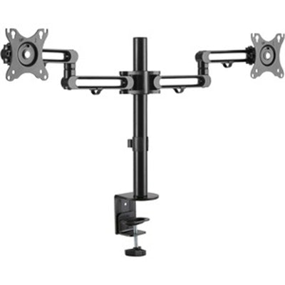 Tripp Lite by Eaton TV Monitor Flex-Arm Desktop Clamp Dual-Monitor 13-27in Displays