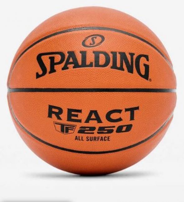 Spalding Institutional Basketball, ReactTF-250 27.5" Red/White/Blue