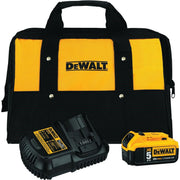 DEWALT 20 Volt MAX XR Lithium-Ion 5.0 Ah Tool Battery and Charger Kit