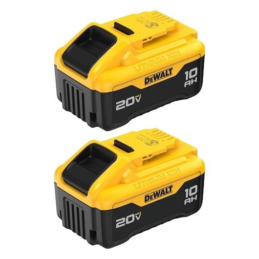 DCB210-2 Dewalt, Battery, Lithium Ion 10 Ah 20 V, 60 Min, Yellow, Black