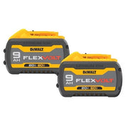 DEWALT Flexvolt 20V/60V Max Batteries, 9.0-Ah, 2-Pack