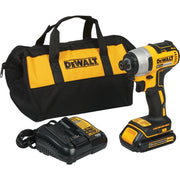 DEWALT 20-Volt MAX Lithium-Ion Brushless 1/4 In. Hex Cordless Impact Driver Kit