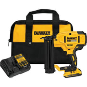 DEWALT 20 Volt MAX XR Lithium-Ion Brushless 18-Gauge 2-1/8 In. Cordless Brad Nailer Kit
