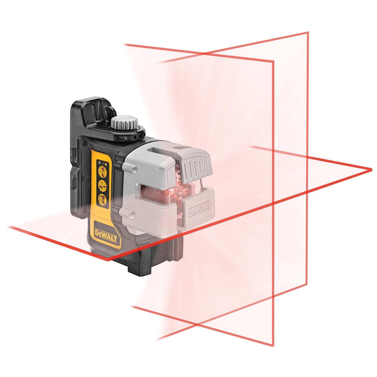 DeWalt Cordless 3 Beam Line Laser, 1.5V