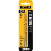 DeWalt Metal Drilling, 5/16" Titanium Drill Bit Split Point