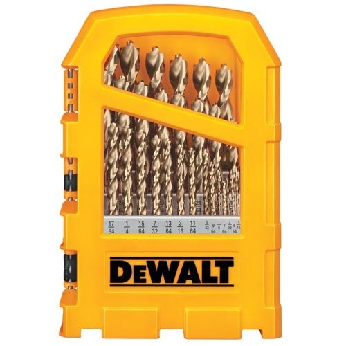 Pilot Point Drill Bit, Pilot Point(R) 29 PC. Set W ith 1/2" Bit (Metal