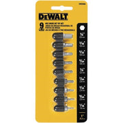 DeWalt Screw Driving, 9-Piece Hex Bit Tip Set