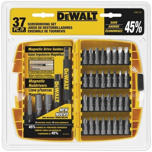 DeWalt Screw Driving, 37-Piece Screwdriving Set