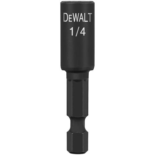 DeWalt Screw Driving, 1/4" x 1-7/8" Magnetic Impact Ready Nutdriver