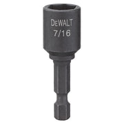 DeWalt Screw Driving, 7/16" x 1-7/8" Magnetic Impact Ready Nutdriver