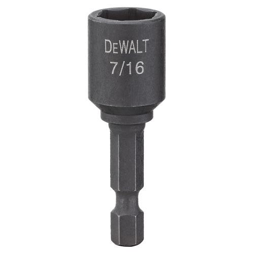 DeWalt Screw Driving, 7/16" x 1-7/8" Magnetic Impact Ready Nutdriver