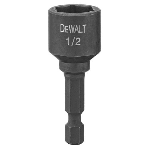 DeWalt Screw Driving, 1/2"X1-7/8" MAG IMPACT READY NUT DRIVER