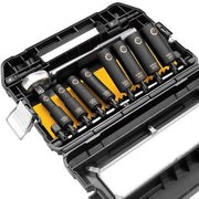 DeWalt Screw Driving, 10 PC 1/2'' Drive socket Set