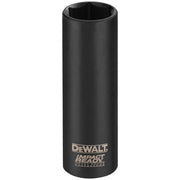DeWalt Screw Driving, 3/4" Deep Impact Ready Socket 3/8" Drive