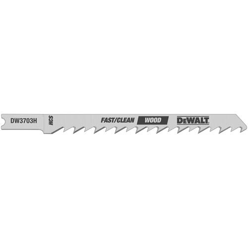 Jig Saw, 4" 6TPI Fast Clean HCS U-S hank Cut WdCut Jig S