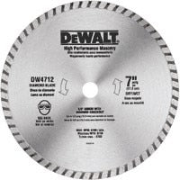 DeWalt Diamond Blades, 7" High Performance Abrasive Blade