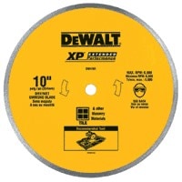 DeWalt Diamond Blades, 10" Ceramic Tile Blade