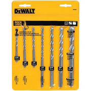DW5207 DeWalt Carbide drilling,7-Pc Premium Percussion Masonry Drill Bit Set