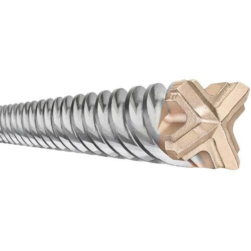 Spline Drill Bit, 5/8" x 11" x 16"  4 Cutter Spline Shank Rotary Hammer Bit