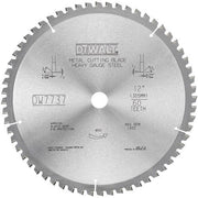 DW7737 DeWalt Circular Saw Blades,12" 60T Heavy Gauge Ferrous Metal Cutting Blade
