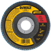 DeWalt Flap Disc, 4-1/2" x 7/8" 60 Grit Zirconia T29 Flap Disc