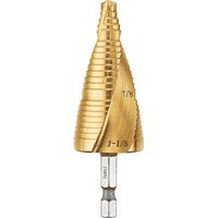DeWalt Step Drill Bit, 7/8", 1-1/8" Step Drill Bit (2 Hole Sizes)