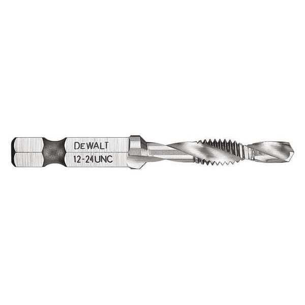 12-24 UNC DRILL TAP 1/4IN CAPACITY