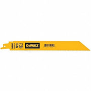 DWAR9110 Dewalt, Reciprocating Saw Blade, 9 Inch L, 10 TPI, 1 Inch THK, Bi-Metal