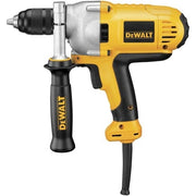 DeWalt 1/2" MID-HANDLE GRIP DRILL w/ KEYLESS ALL-METAL CHUCK, 10.0 AMP