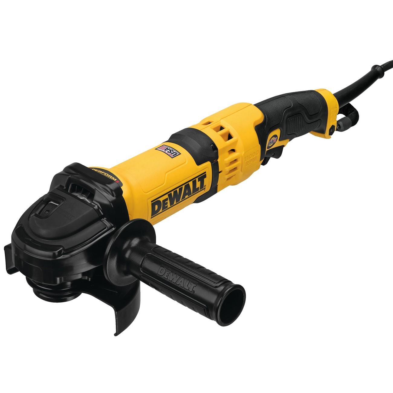 DeWalt - High Performance Trigger Switch Grinder, Size: 6", Amps: 13, RPM: 1300, Safety Lock-On Switch: No, Replaces: D28065N and D28066N