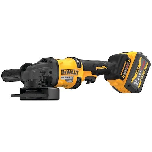 Cordless Grinder with Kickback Brake Kit, 4-1/2" - 6", 60V