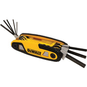 DEWALT Metric Folding and Locking Hex Key Set, 8-Piece