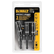 DeWalt Screw Driving, 3pc IR Pivoting Nutsetters (1/4", 3/8", 7/16")
