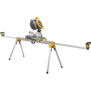 DeWalt Miter Saw Stand, Heavy Duty, Includes 2 Convertible work supports/stops & 2 Mounting brackets