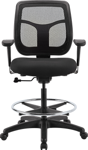 Apollo Drafting Stool - Dove Black