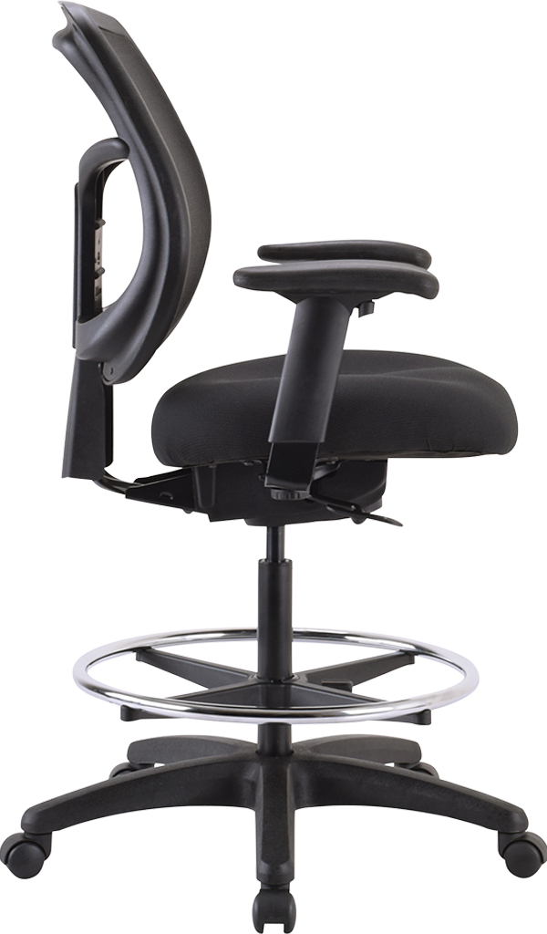 Apollo Drafting Stool - Dove Black