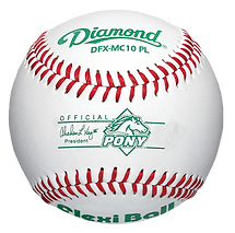 Baseballs - Flexiball®, Level 10, Pony League, Mid-Compression - Pack Of 12 (Model # - DFX-MC10 PL)