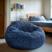 Duncan Oversized Denim Refillable Bean Bag Chair for All Ages
