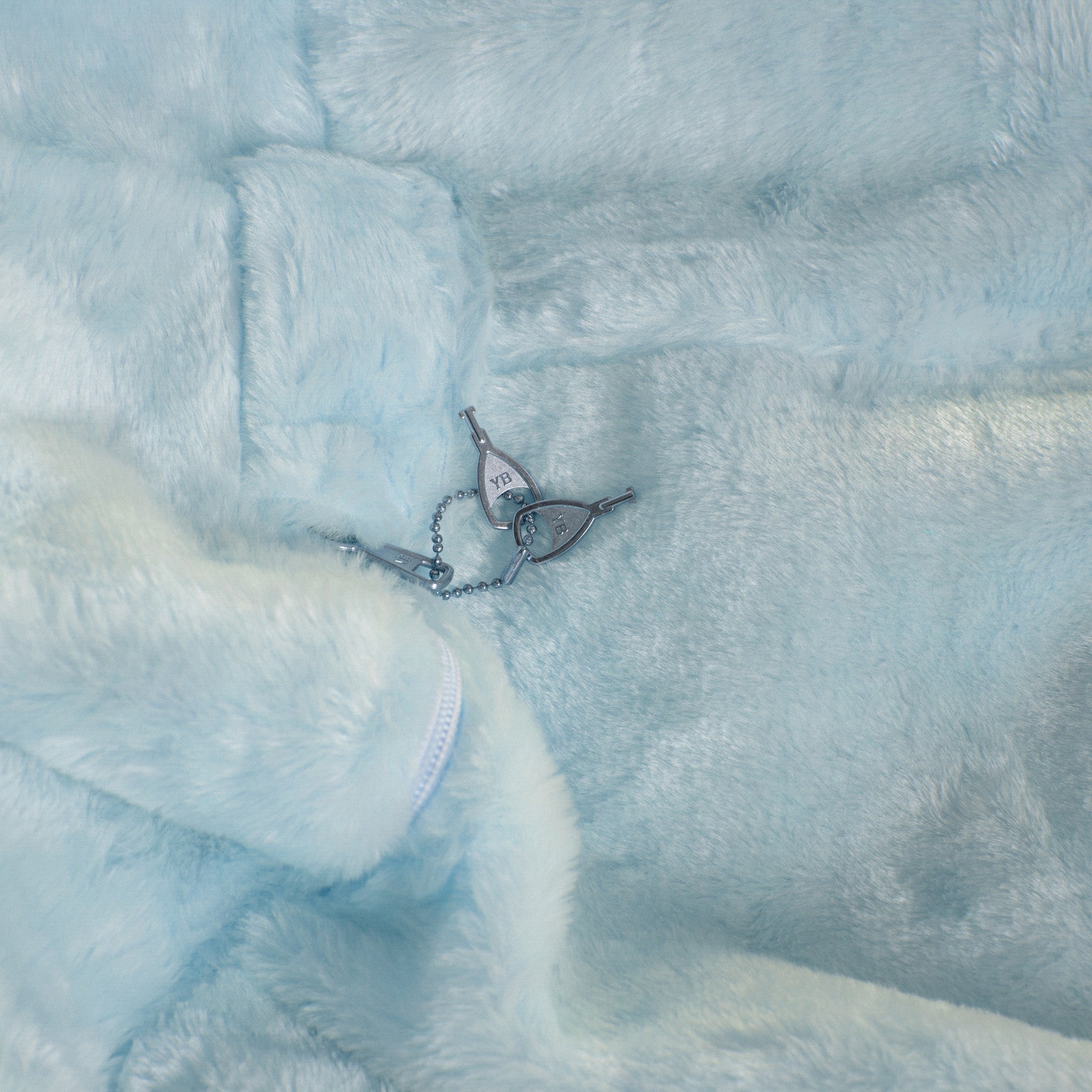 Dillon Small Teal Furry Refillable Bean Bag Chair for Kids and Teens